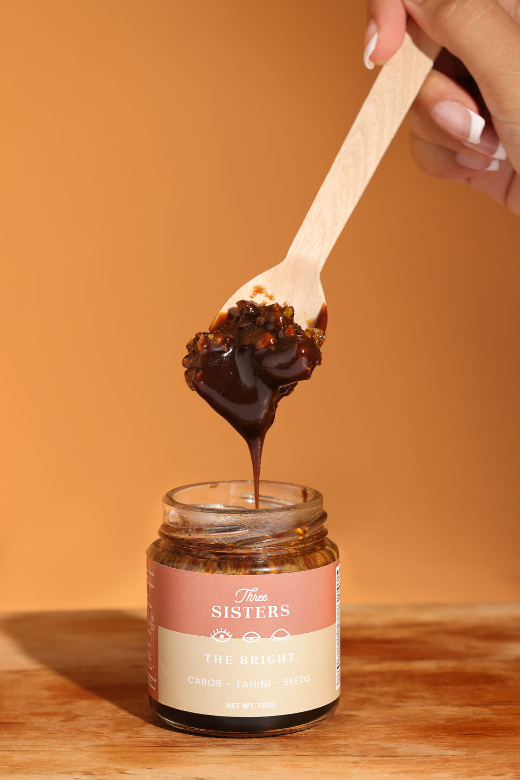 The Bright - Carob - Tahini - Seeds -120g