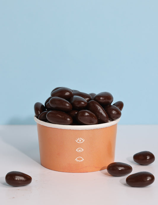 The Smart Head - Almond Ginger Dark Chocolate - Dragées - 135g