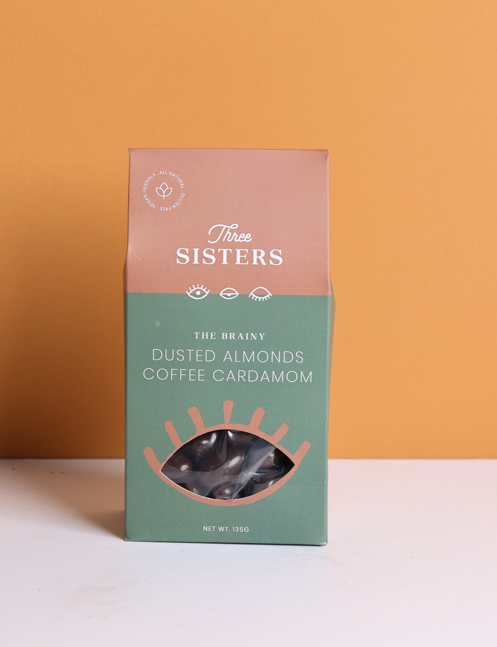 The Smart Head - Dusted Almonds Organic Coffee Cardamom - Dragées - 135g